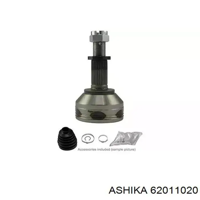 ШРУС зовнішній Ashika 62011020