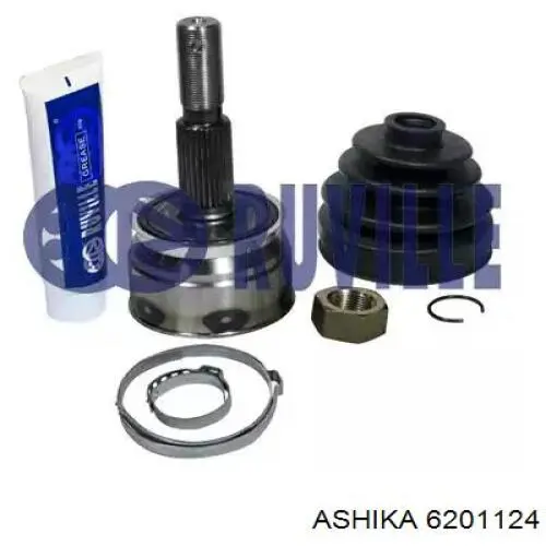 ШРУС зовнішній передній 6201124 Ashika