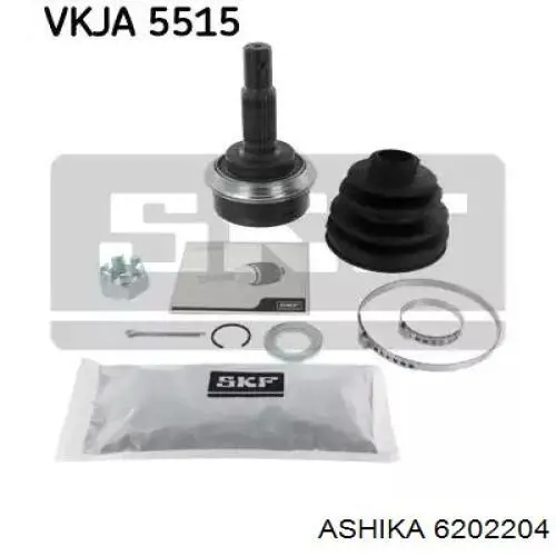 ШРУС зовнішній передній 6202204 Ashika