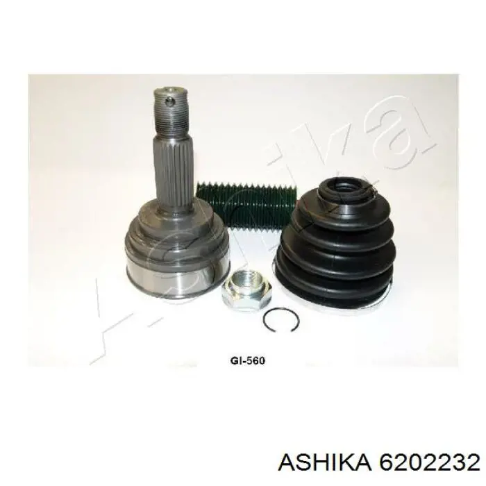 Купити 6202232 Ashika Шарнір приводу зовнішній