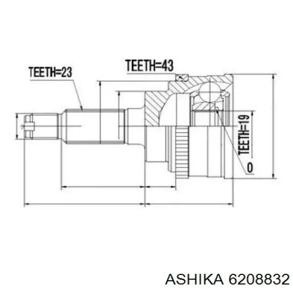 Граната колісна GSP 857061 ціна, від 24.27 USD