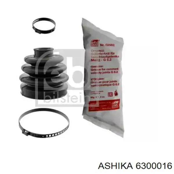 Купити 6300016 Ashika Пильник шарніра приводу