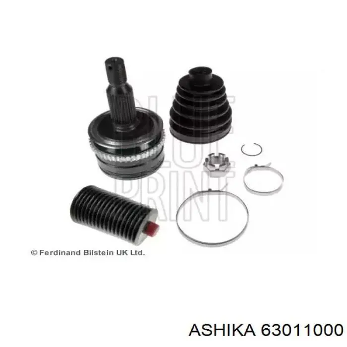 Пильник зовнішньої гранати, задньої півосі Ashika 63011000 ціна, від 16.05 USD