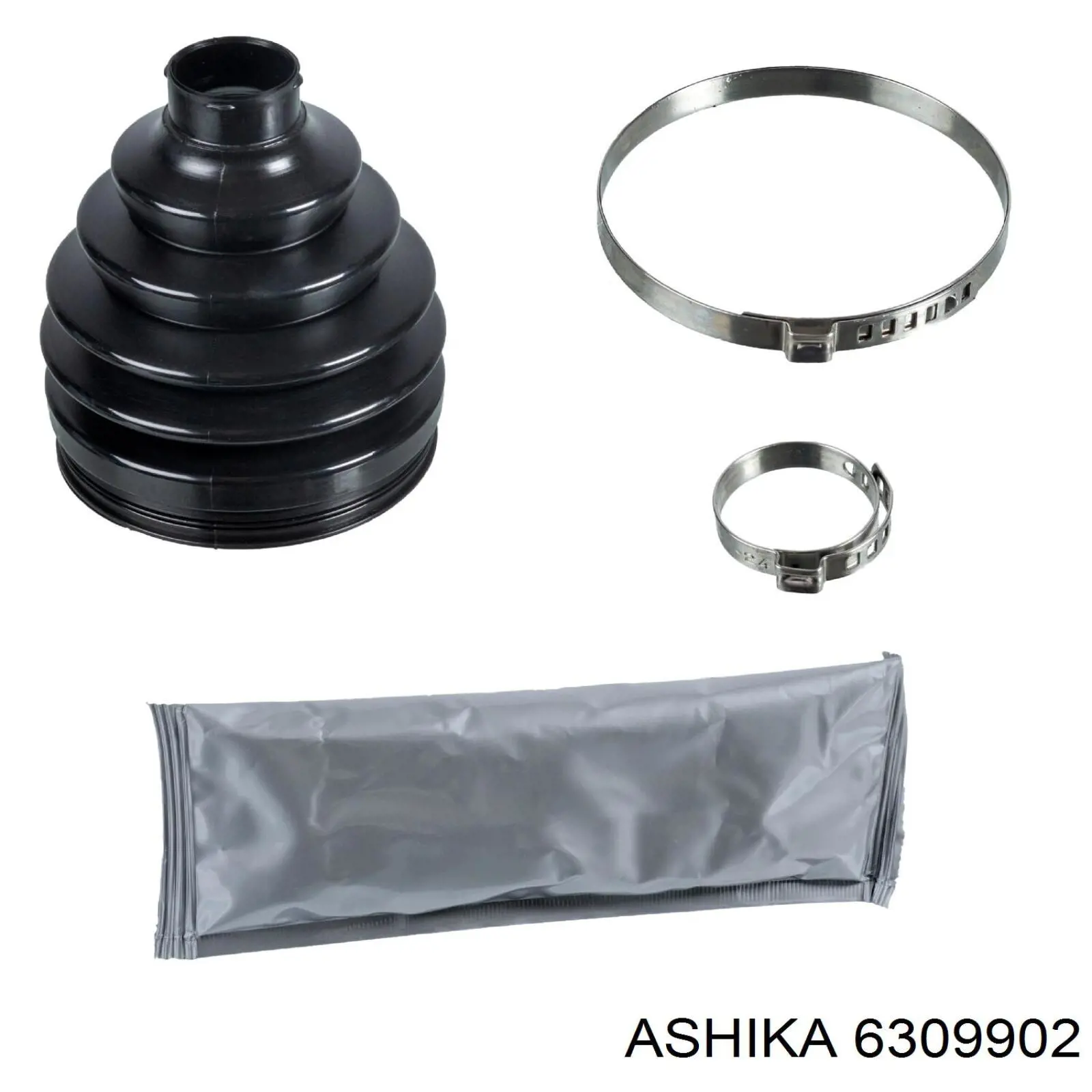 Пильник шарніра кутових швидкостей зовнішній передній Ashika 6309902 ціна, від 11.79 USD