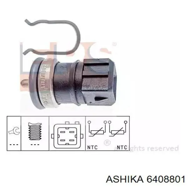 Датчик температури охолоджуючої рідини ECT8504 Kavo Parts
