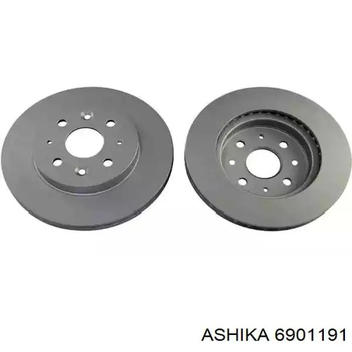 Гальмівні шланги передні 6901191 Ashika