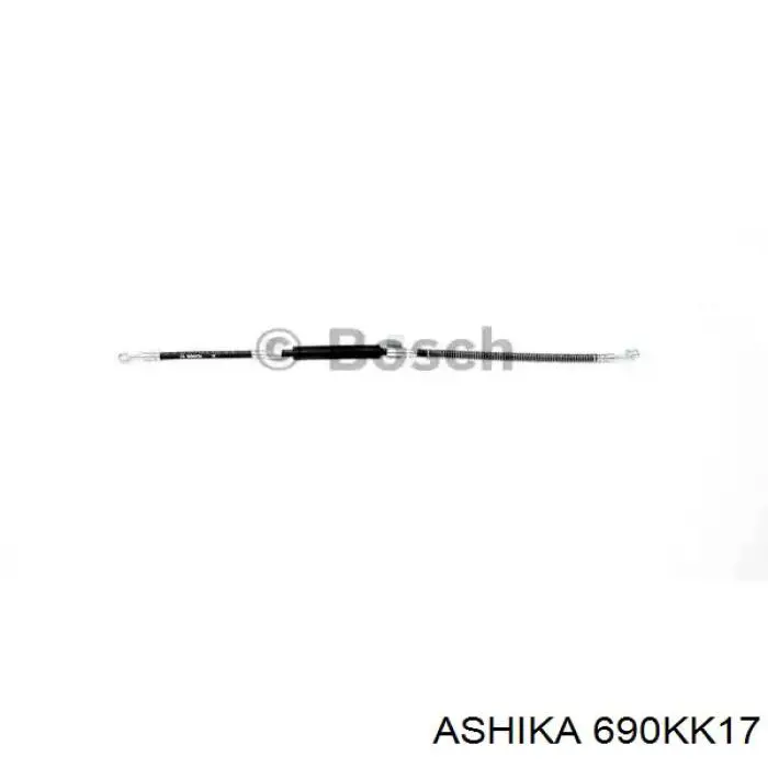 Купити 690KK17 Ashika Шланг гальмівний передній, правий