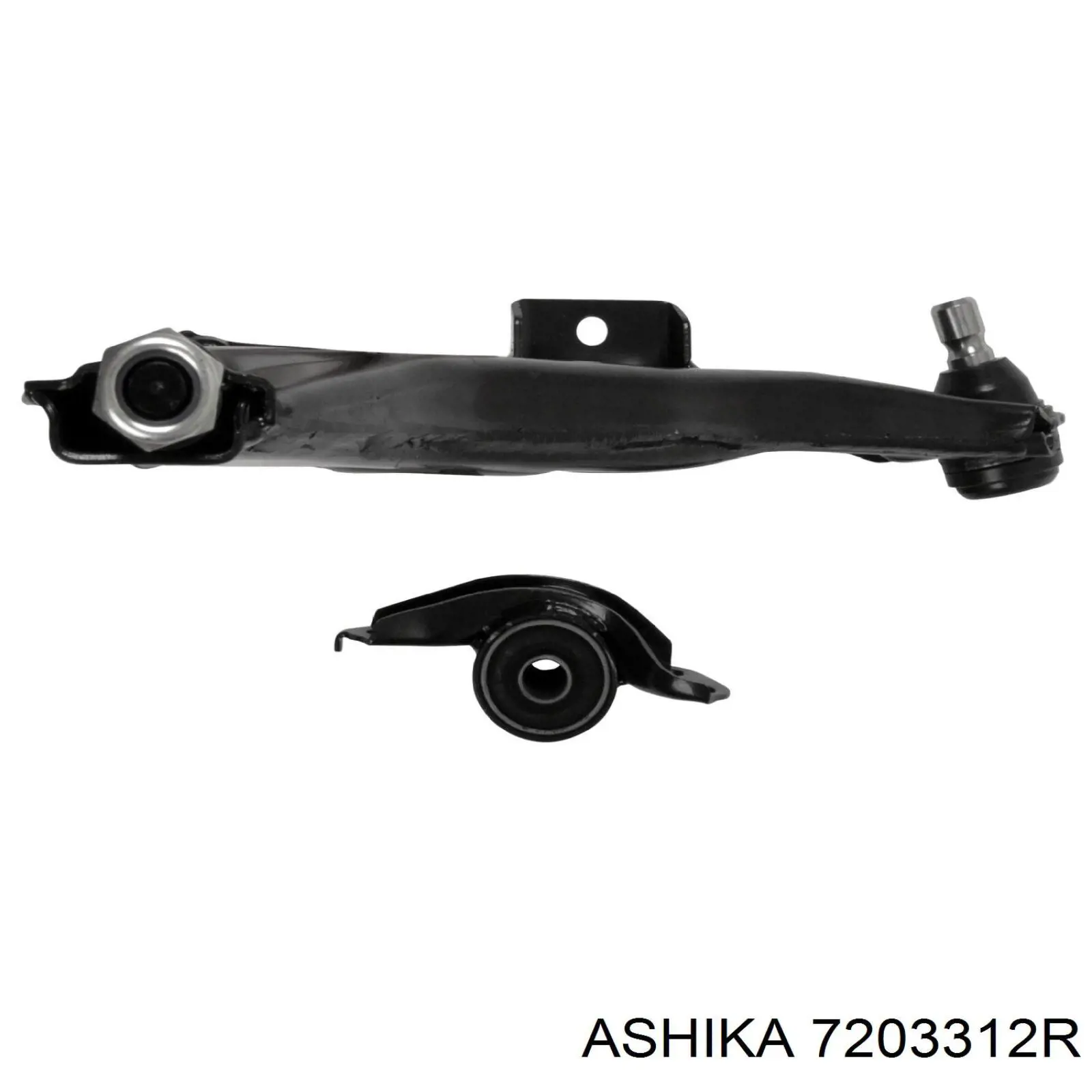 Важіль передньої підвіски нижній, правий 7203312R Ashika