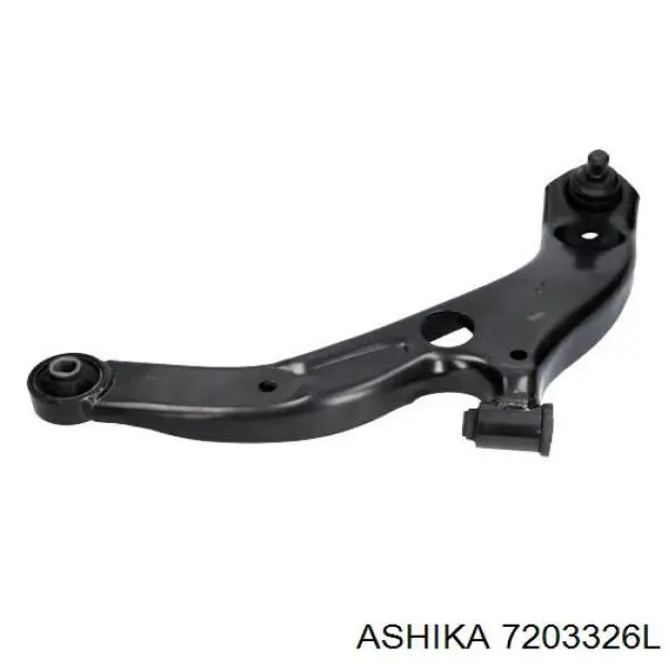 Важіль передньої підвіски нижній, лівий 7203326L Ashika