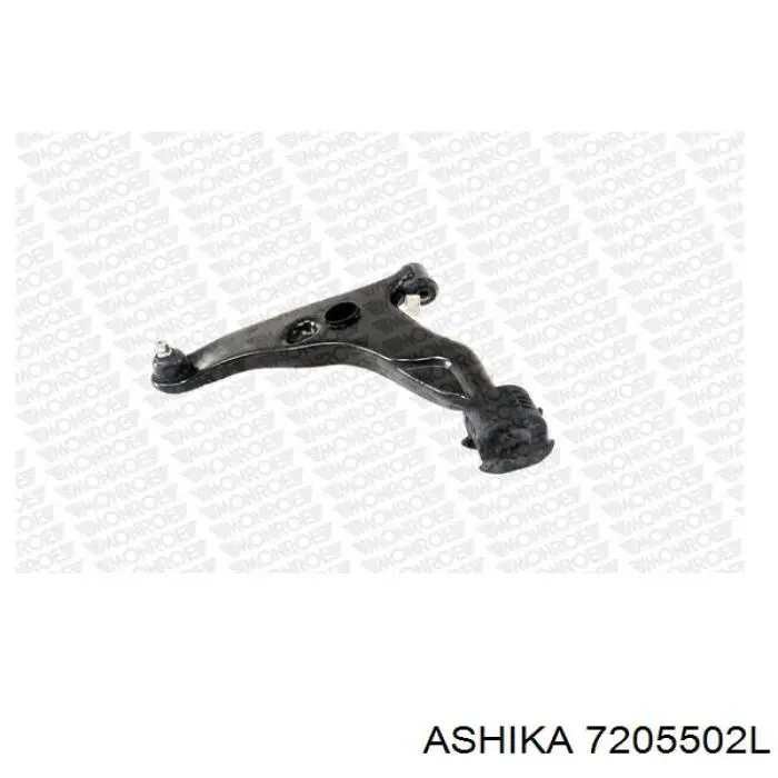Важіль передньої підвіски нижній, лівий 7205502L Ashika