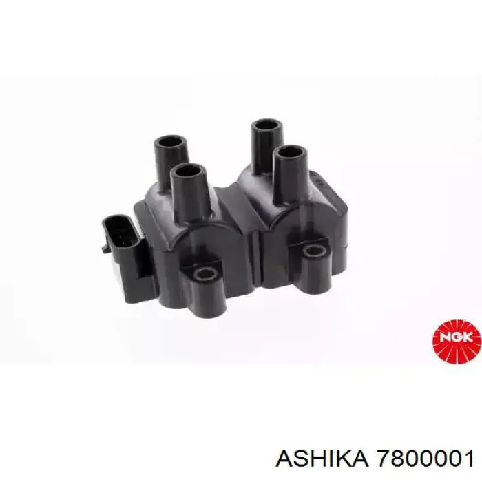 Котушка запалювання 7800001 Ashika