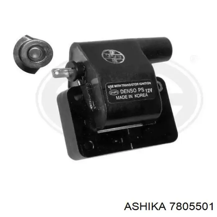 Котушка запалювання Ashika 7805501 ціна, від 17.06 USD