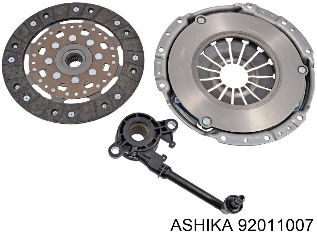 92011007 Ashika комплект зчеплення (3 частини)