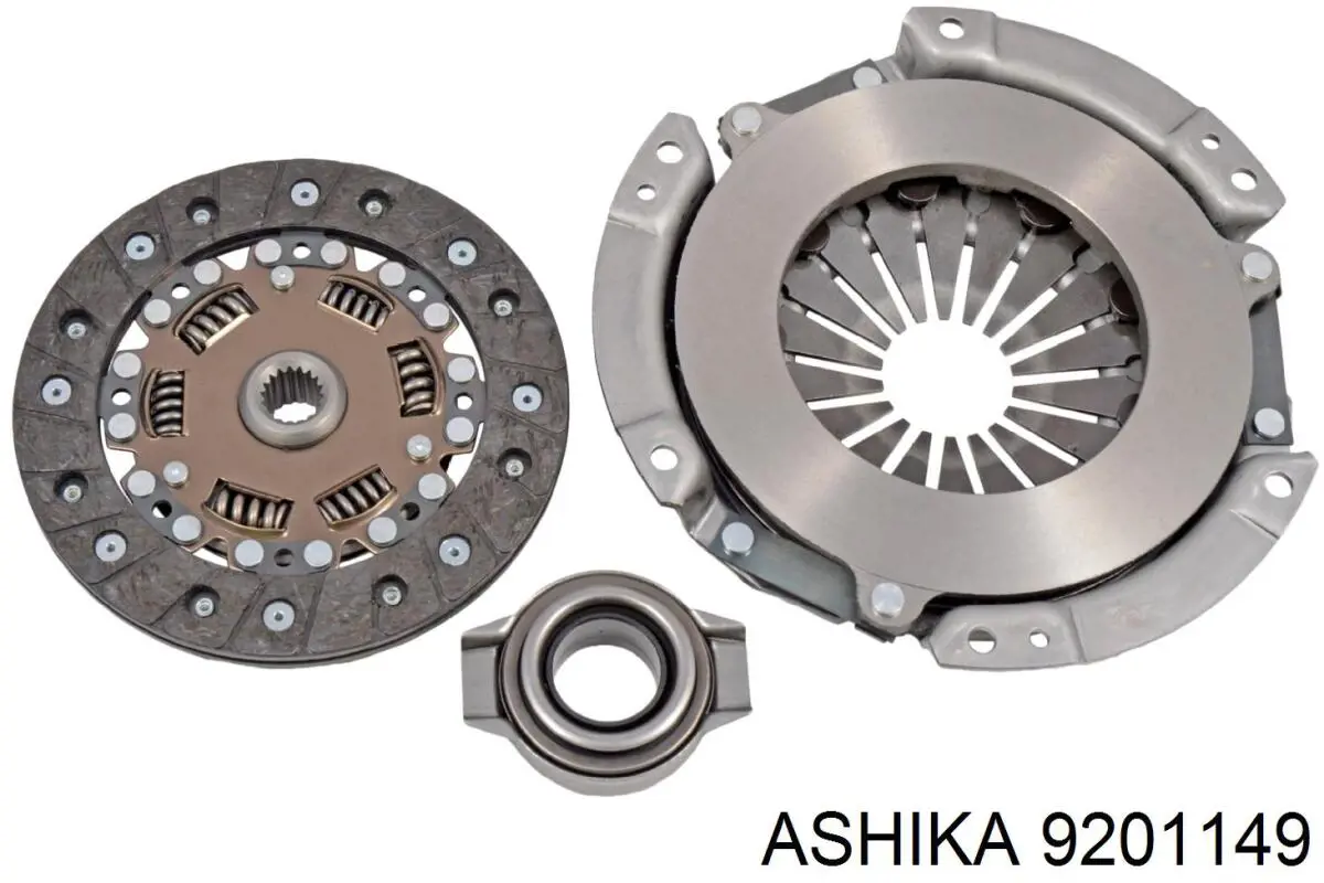 9201149 Ashika комплект зчеплення (3 частини)