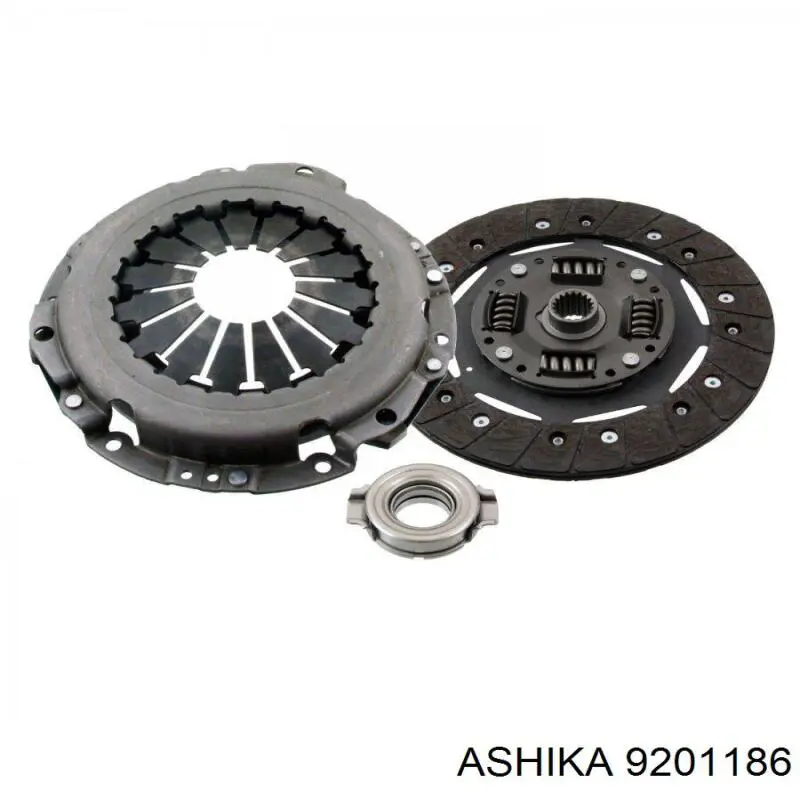 9201186 Ashika комплект зчеплення (3 частини)