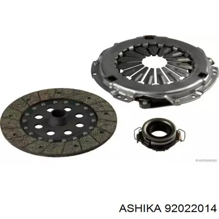 Купити 92022014 Ashika Комплект зчеплення (диск, корзина, підшипник)