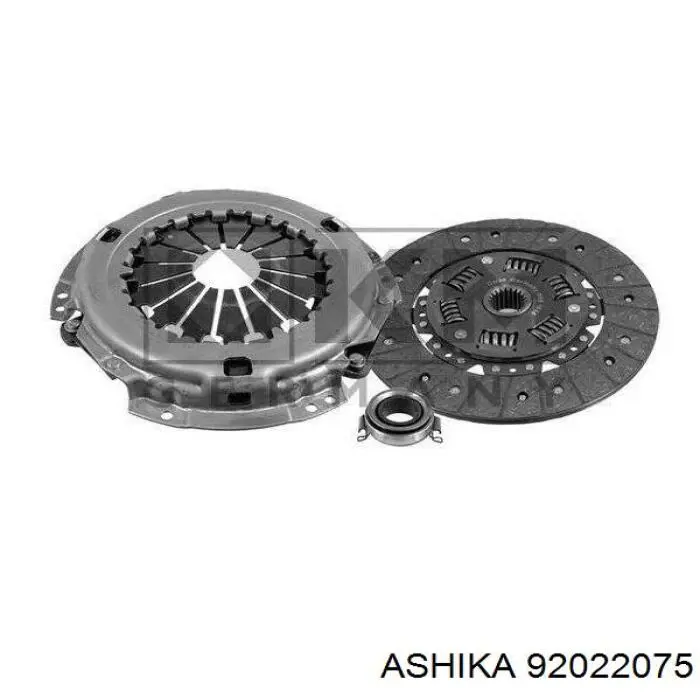 Купити 92022075 Ashika Комплект зчеплення (диск, корзина, підшипник)