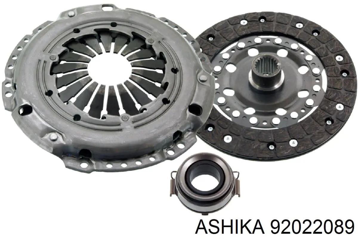 Купити 92022089 Ashika Комплект зчеплення (диск, корзина, підшипник)