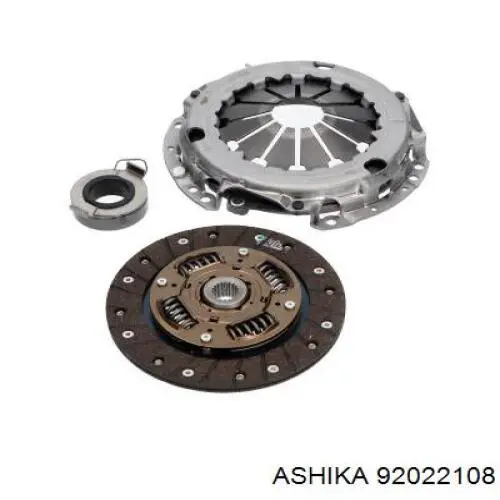 Купити 92022108 Ashika Комплект зчеплення (диск, корзина, підшипник)