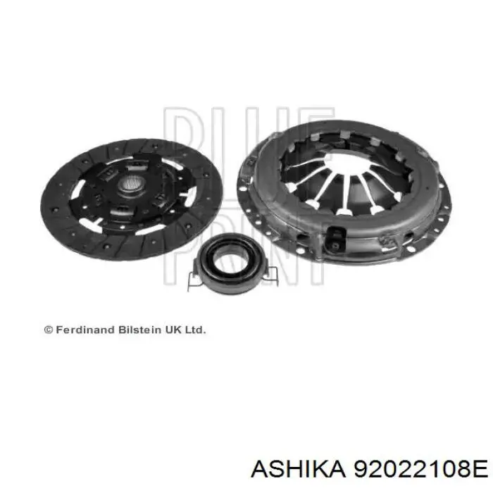 Купити 92022108E Ashika Комплект зчеплення (диск, корзина, підшипник)