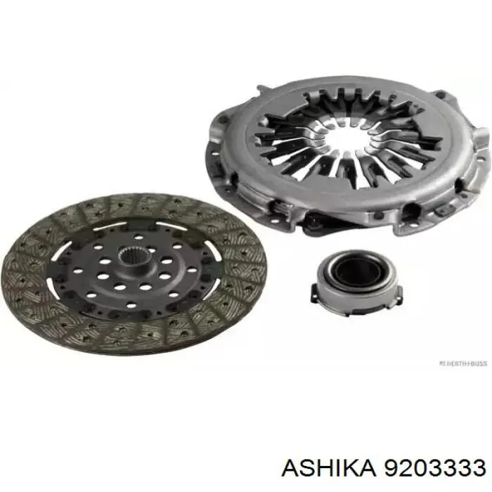 Купити 9203333 Ashika Комплект зчеплення (диск, корзина, підшипник)