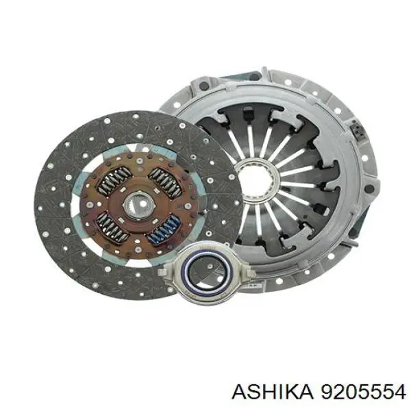 Купити 9205554 Ashika Комплект зчеплення (диск, корзина, підшипник)
