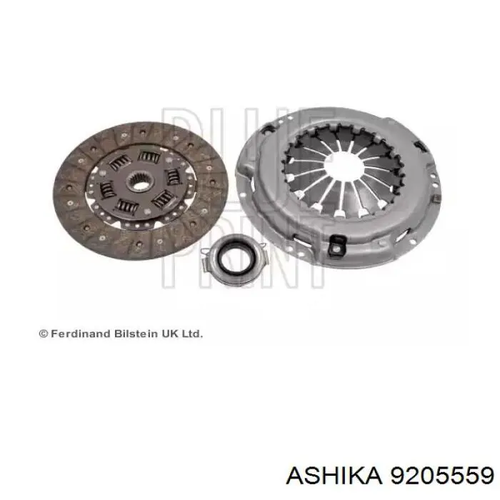 Купити 9205559 Ashika Комплект зчеплення (диск, корзина, підшипник)