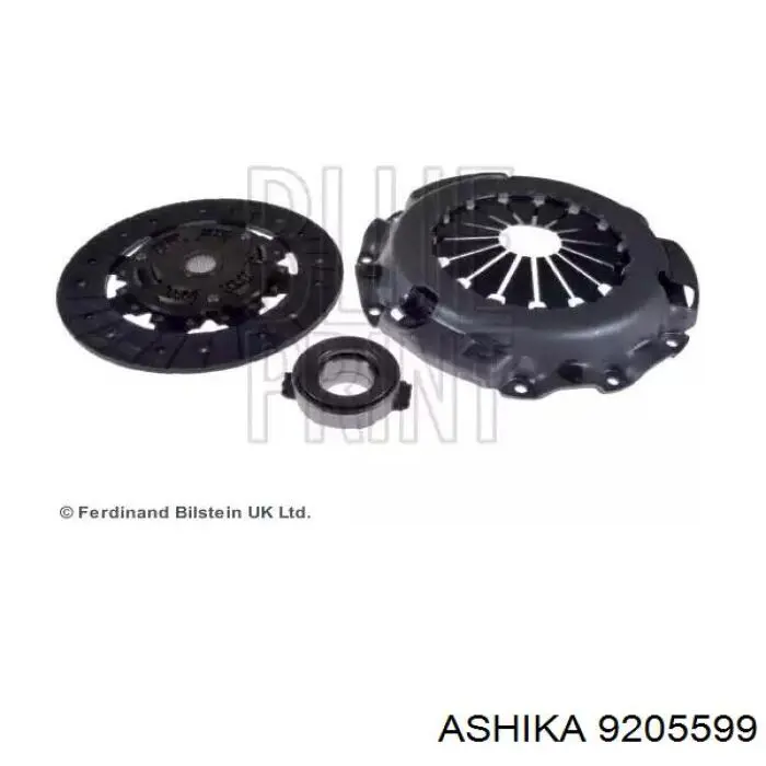 Купити 9205599 Ashika Комплект зчеплення (диск, корзина, підшипник)