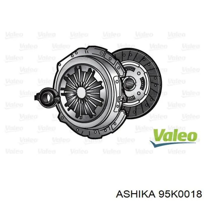 95K0018 Ashika Циліндр зчеплення, головний