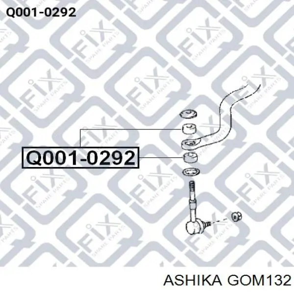 Втулка штоку переднього амортизатора Ashika GOM132 ціна, від 1.11 USD