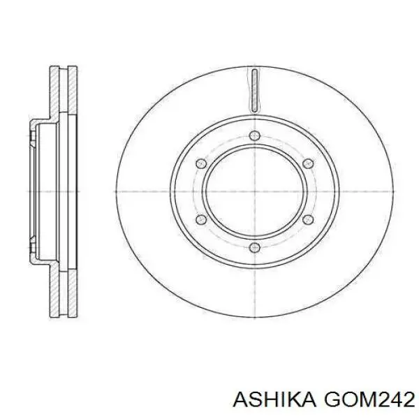 Сайлентблок нижнього важеля передньої підвіски Ashika GOM242 ціна, від 8.03 USD