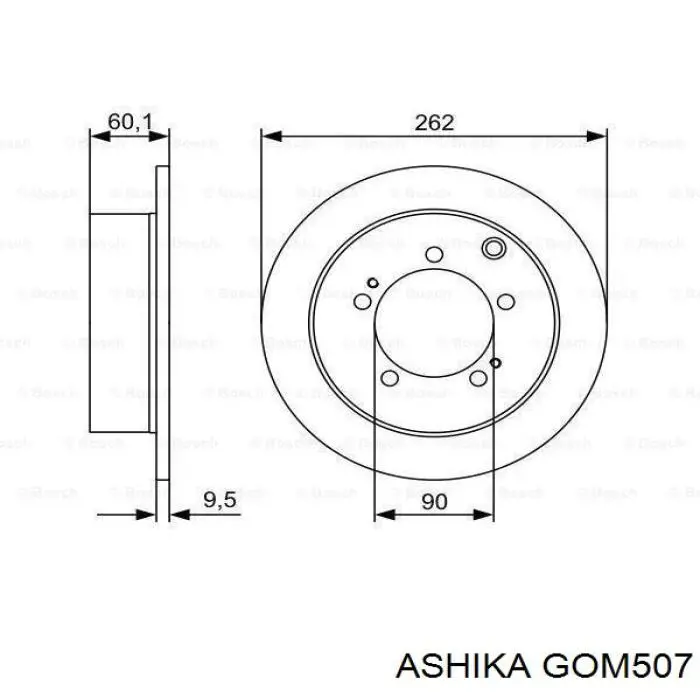 MB175804 Mitsubishi Втулка стійки переднього стабілізатора
