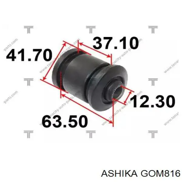 020658 Polybush Сайлентблок задньої тяги