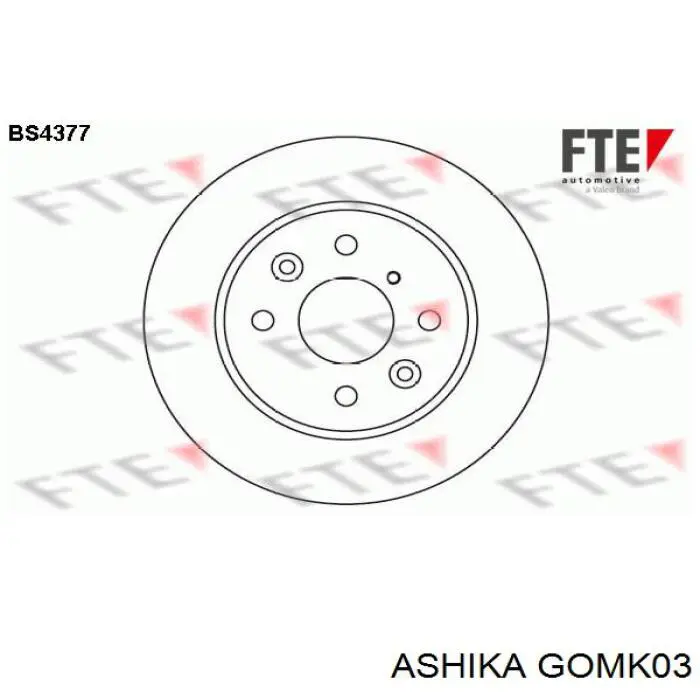 Купити GOMK03 Ashika Сайлентблок передньої підвіски