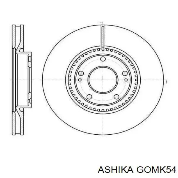 GOMK54 Ashika втулка стабілізатора заднього