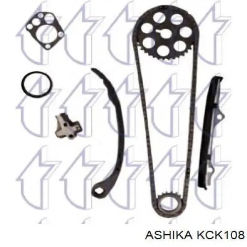 Ланцюг ГРМ, комплект KCK108 Ashika