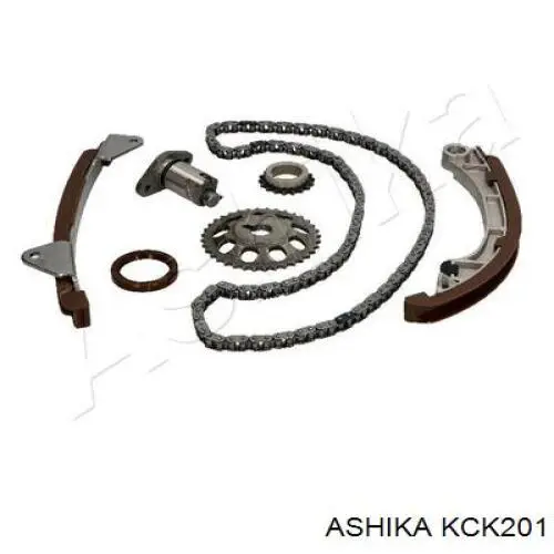 Ланцюг ГРМ, комплект Ashika KCK201