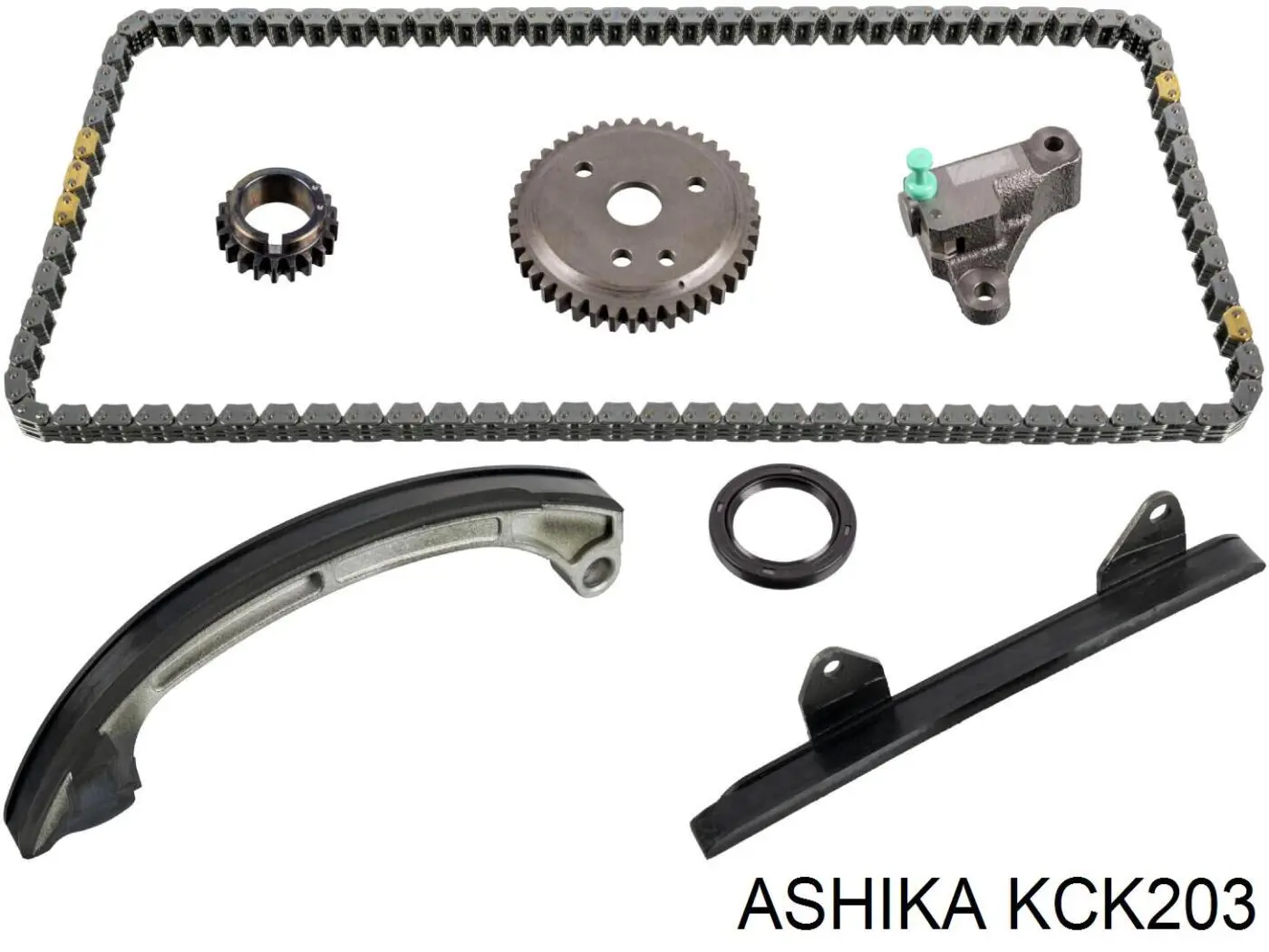 Купити KCK203 Ashika Комплект ланцюга ГРМ