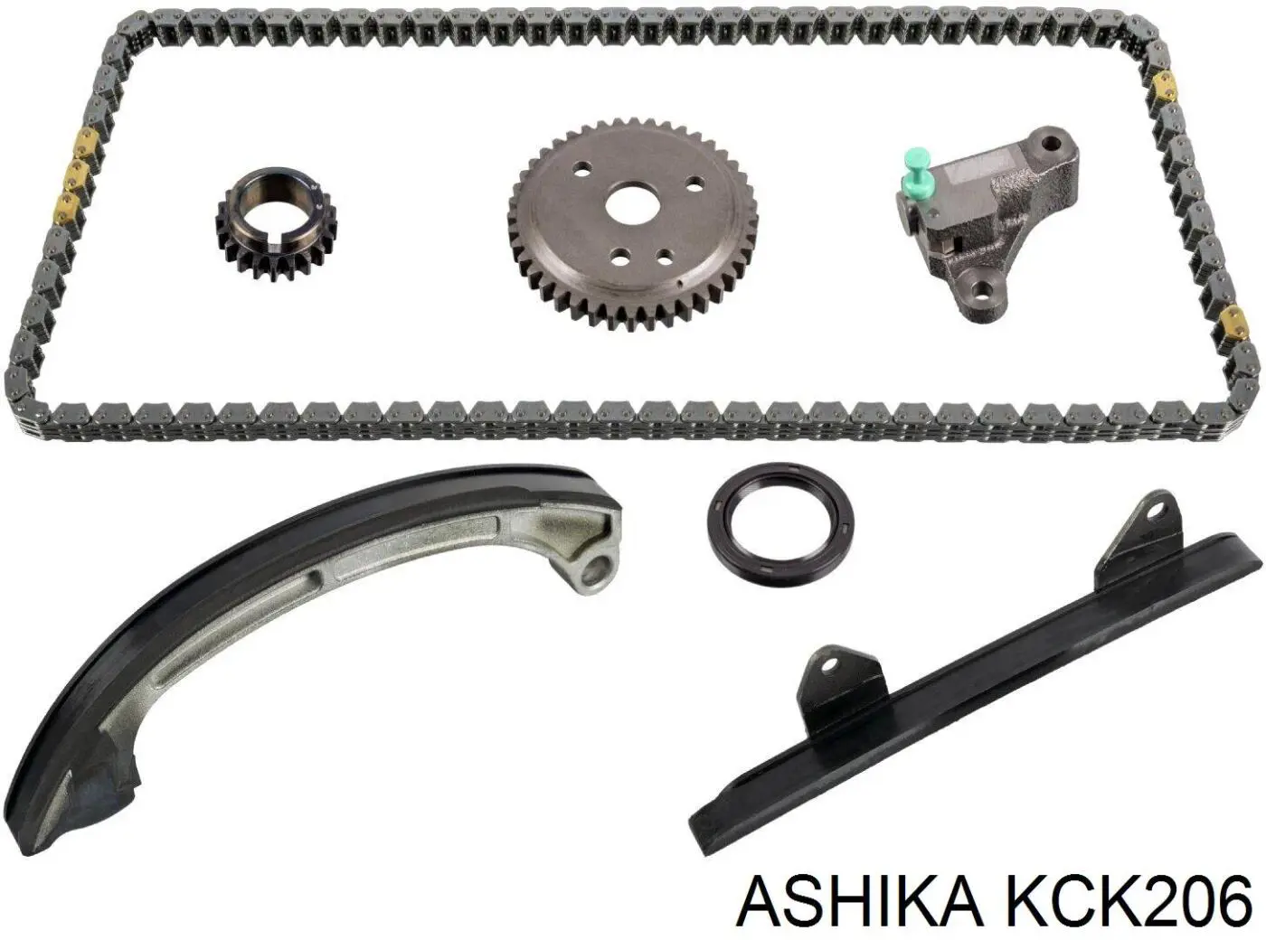 Комплект ланцюга ГРМ KCK206 Ashika