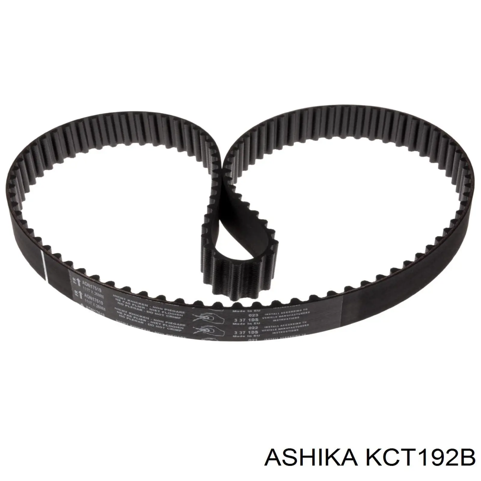 KCT192B Ashika Ремінь ГРМ, комплект