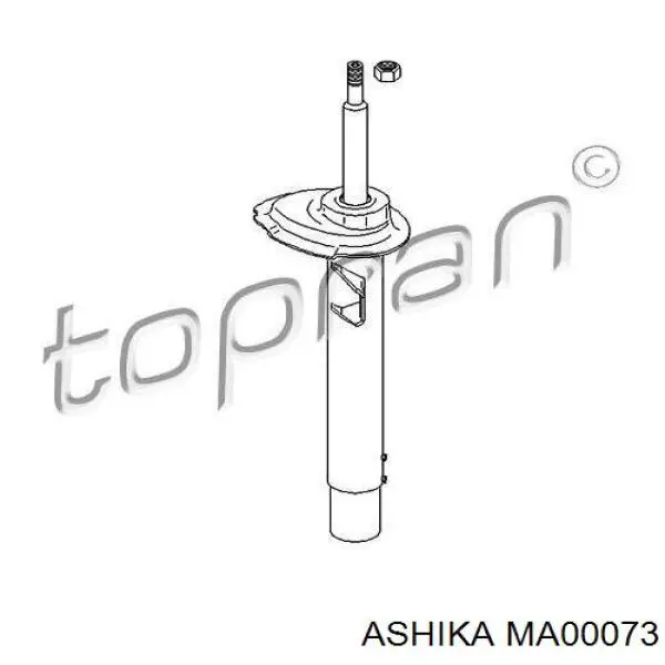Амортизатора передній лівий MA00073 Ashika