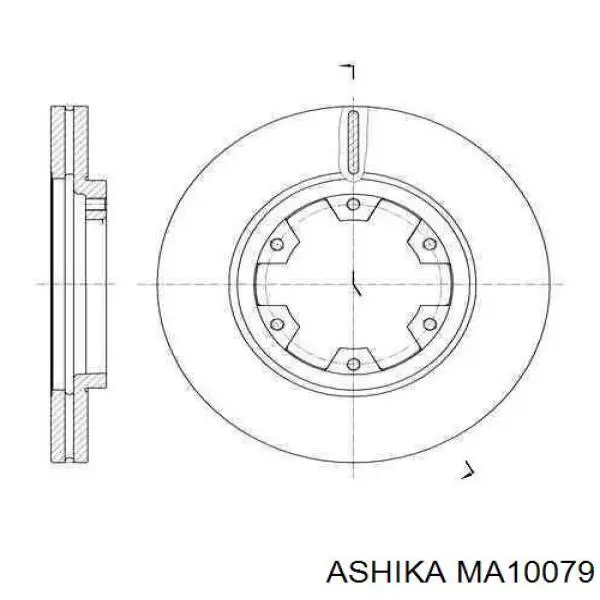 Купити MA10079 Ashika Амортизатор передньої підвіски
