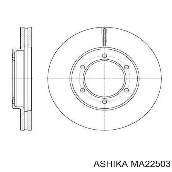 Купити MA22503 Ashika Амортизатор задній, правий