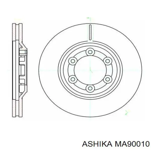 Купити D9010S Monroe Стійка амортизатора задня