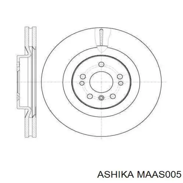 Пневмоподушка/Пневморессора моста заднього MMAS005 Japan Parts