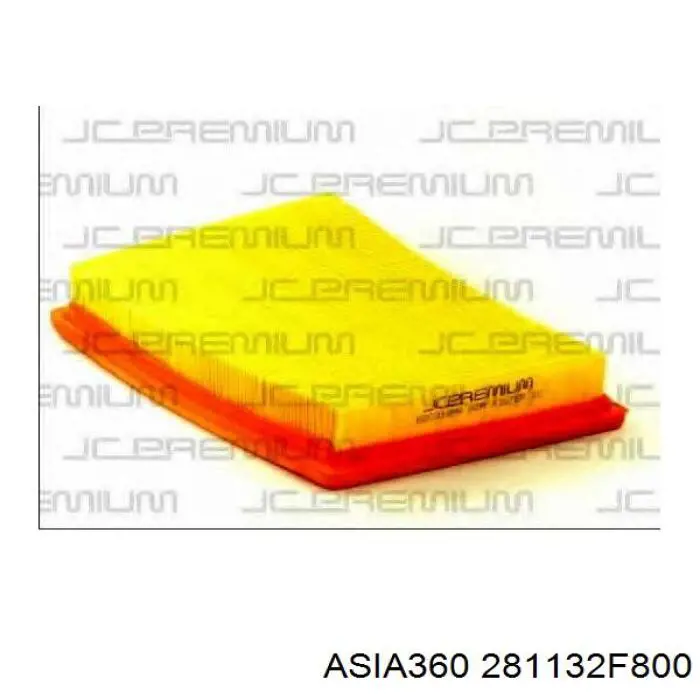 Елемент повітряного фільтра Asia360 281132F800 ціна, від 4.24 USD