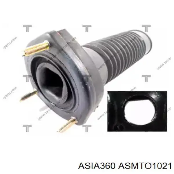 ASMTO1021 Asia360 опора амортизатора заднього, лівого