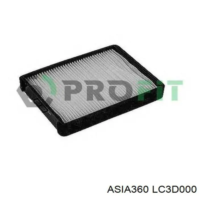 Фільтр повітряний обігрівача Asia360 LC3D000 ціна, від 6.33 USD