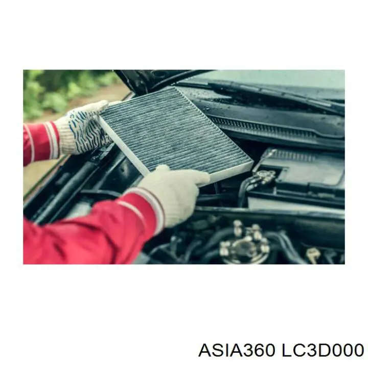 Фільтр салону LC3D000 Asia360
