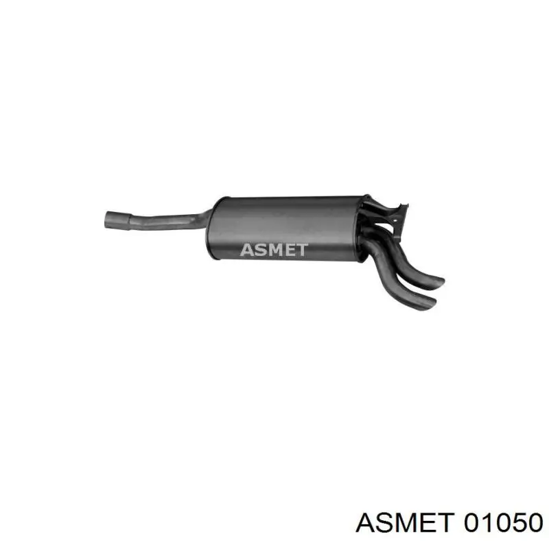 Купити A1244910400 Mercedes Глушник вихлопних газів кінцевий